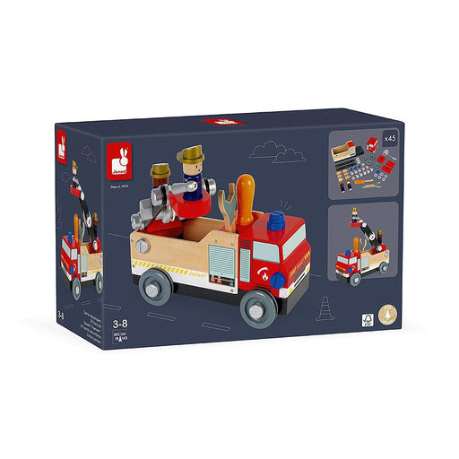 Janod - Brico"Kids - Fire Truck To Build (Mult) - Limolin 