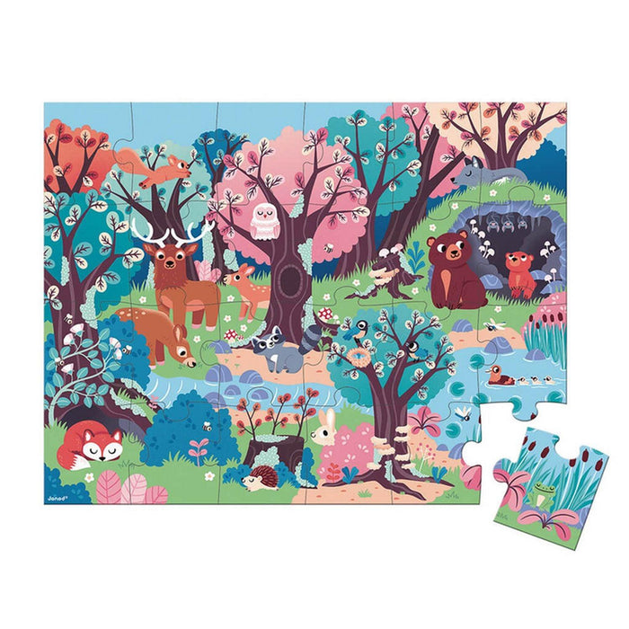 Janod - Magic - Forest (24-Piece Puzzle) - Limolin 