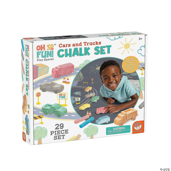 Mindware - Cars and Trucks Chalk Set Toy - Limolin 