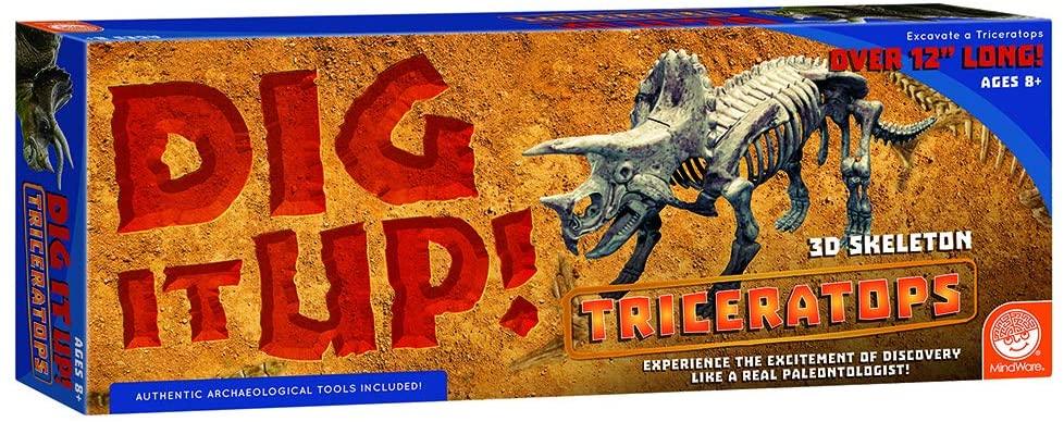 Mindware - Dig It UP! Triceratops Toy - Limolin 