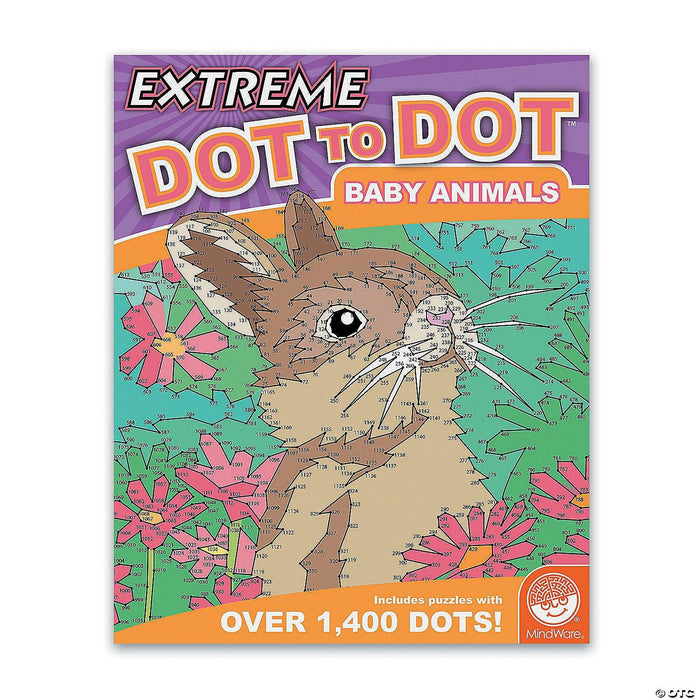 Mindware - Extreme Dot to Dot - Baby Animals - Limolin 