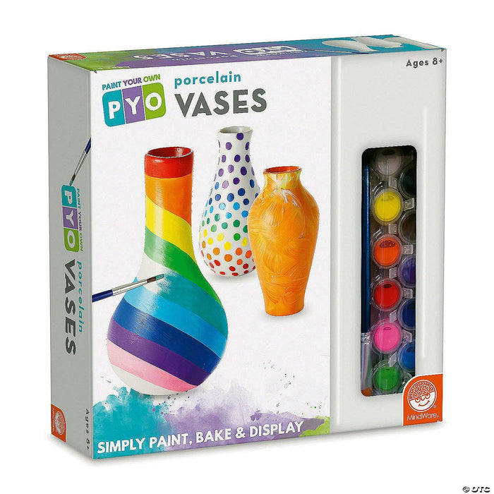 Mindware - Paint - Your - Own Porcelain Vases - Limolin 