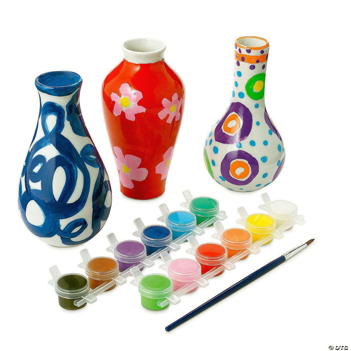 Mindware - Paint - Your - Own Porcelain Vases - Limolin 