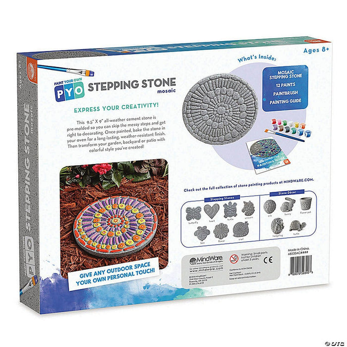 Mindware - Paint - Your - Own Stepping Stone - Mosaic - Limolin 