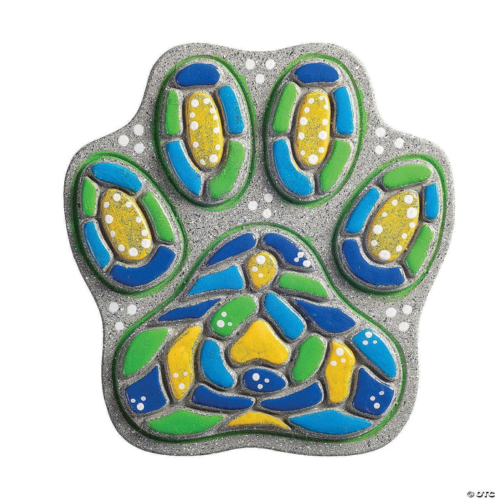 Mindware - Paint - Your - Own Stepping Stone - Paw Print - Limolin 