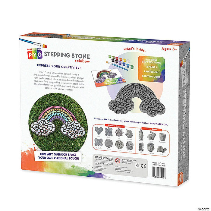 Mindware - Paint - Your - Own Stepping Stone - Rainbow - Limolin 