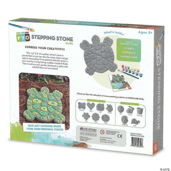 Mindware - Paint - Your - Own Stepping Stone - Turtle - Limolin 