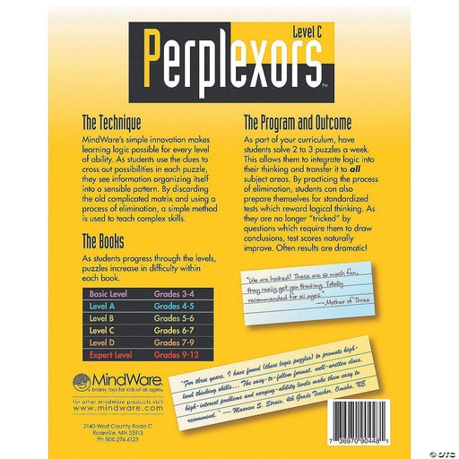 Mindware - Perplexors - Level C - Limolin 