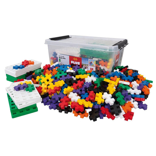 Plus-Plus - Big - Educational With 10 Baseplates - 400Pc (Mult) - Limolin 