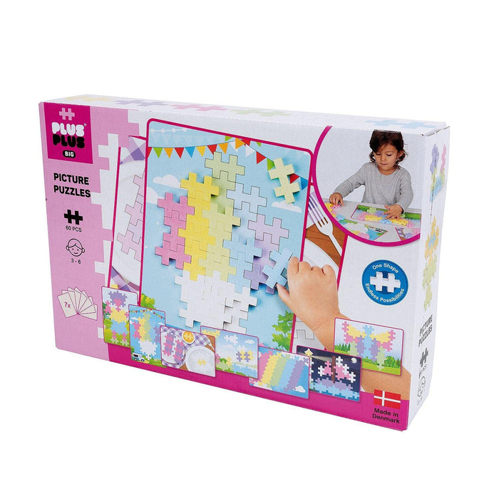 Plus-Plus - Big - Tangram Pastel - 60Pc(Mult) - Limolin 