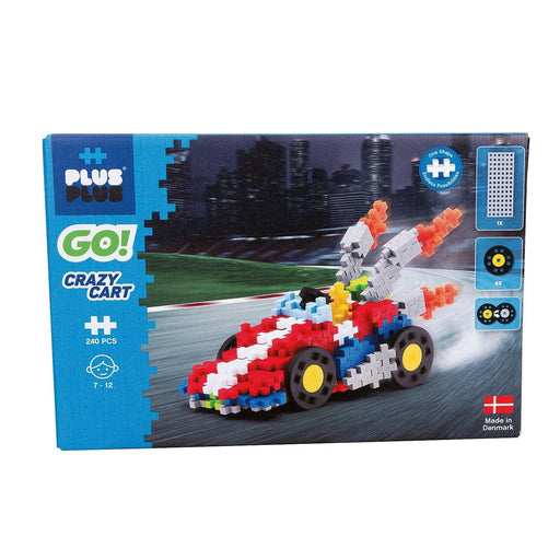 Plus-Plus - Go! - Crazy Cart - 240Pc ( Mult) - Limolin 