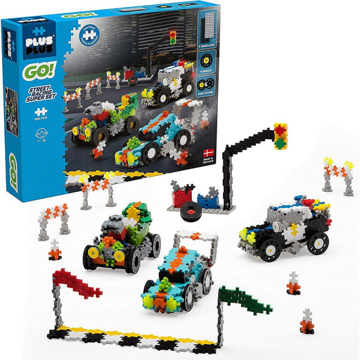 Plus-Plus - Go! - Street Racing Super Set - 900Pc ( Mult) - Limolin 