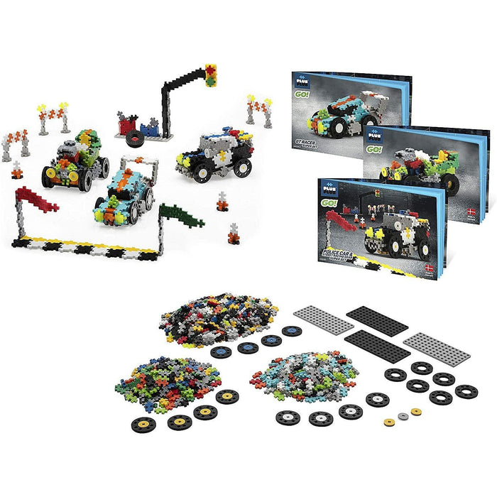 Plus-Plus - Go! - Street Racing Super Set - 900Pc ( Mult) - Limolin 