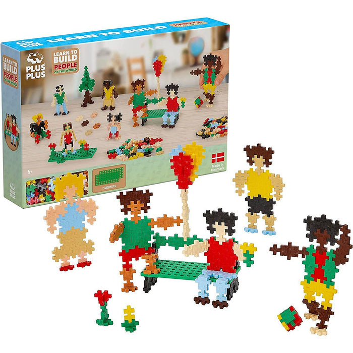 Plus-Plus - Learn To Build - People of The World - 275Pc (Mult) - Limolin 