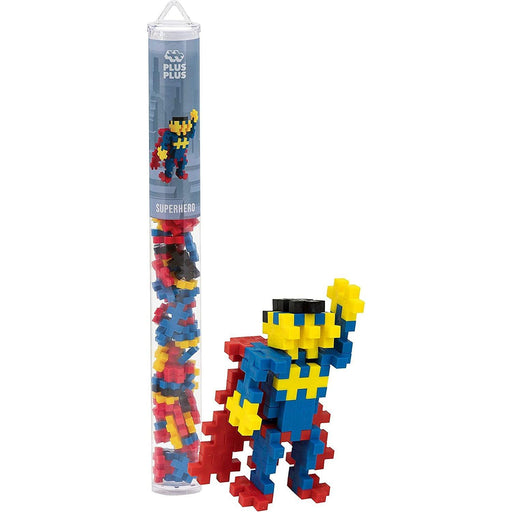 Plus-Plus - Tube - Superhero - 70Pc (Mult) - Limolin 