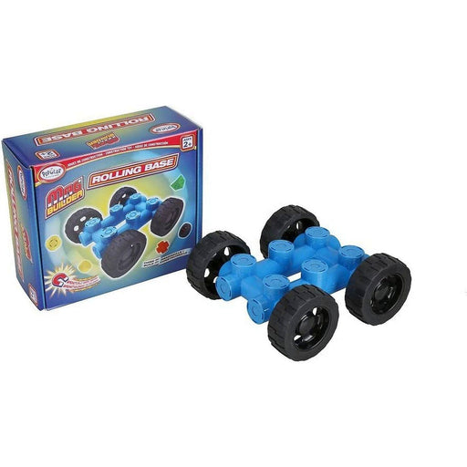 Popular Playthings - Mag Builder - Rolling Base (Bilingual) - Limolin 