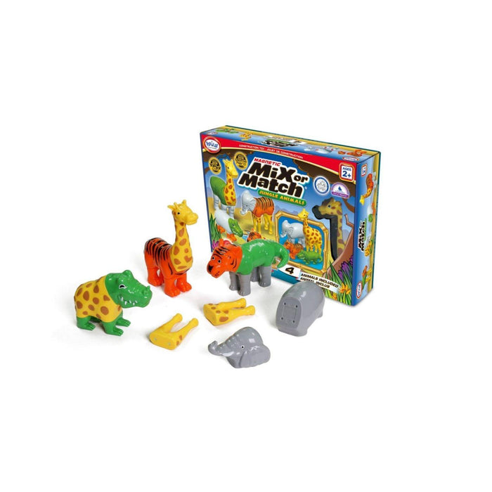 Popular Playthings - Mix or Match Jungle Animals (Bilingual) - Limolin 