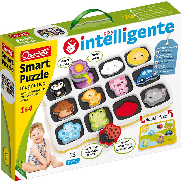 Quercetti - Smart Puzzle Colours (Mult) - Limolin 