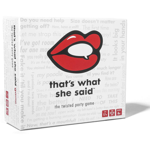 That's What She Said Game - The Party Game of Twistedinnuendos - Limolin 