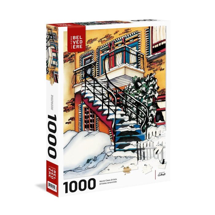 Trefl - Bovet - Snowy Balconies (1000-Piece Puzzle) - Limolin 