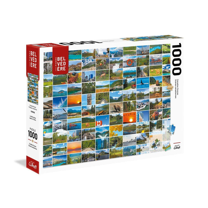 Trefl - Canadian Mosaic (1000-Piece Puzzle) - Limolin 