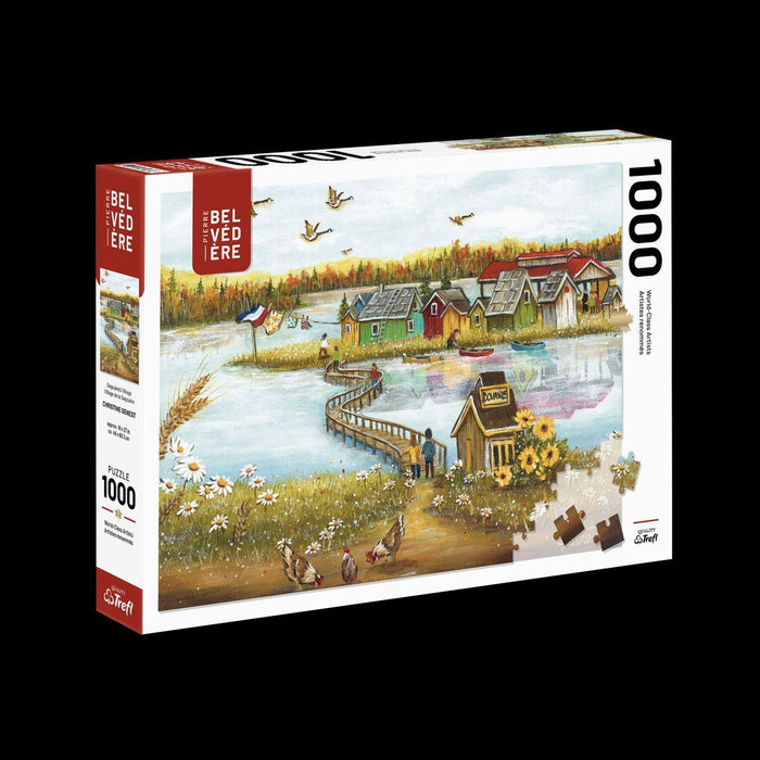 Trefl - Genest - Sagouine's Village (1000-Piece Puzzle) - Limolin 