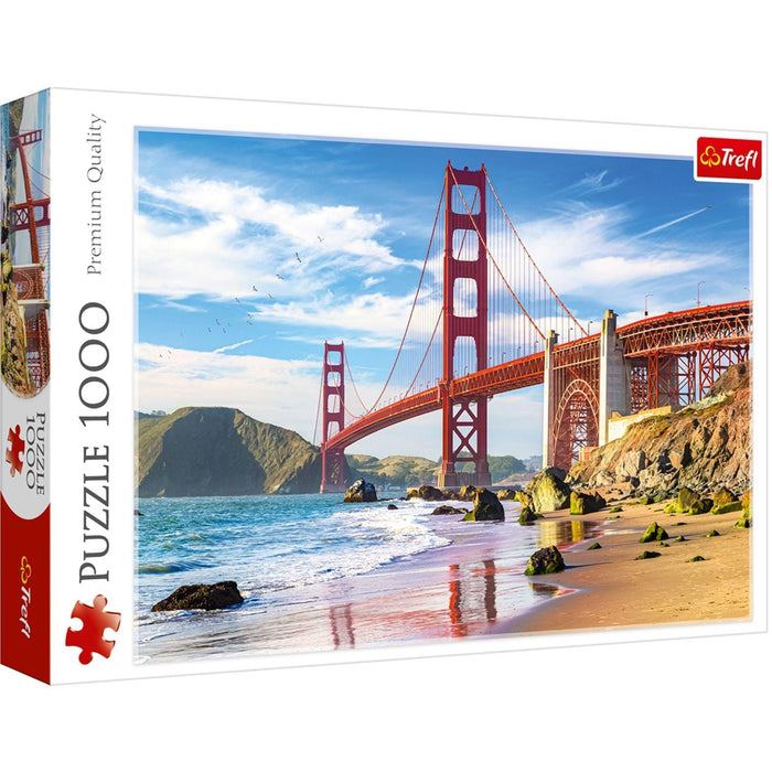 Trefl - Golden Gate Bridge San Francisco (1000-Piece Puzzle) - Limolin 