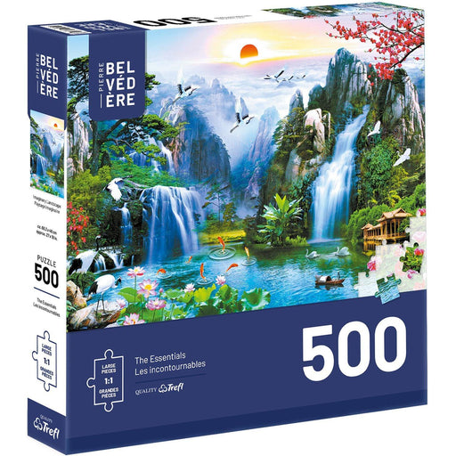 Trefl - Imaginary Landscape (500-Piece Puzzle) - Limolin 