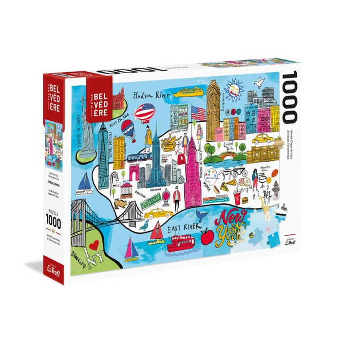 Trefl - New York City - Farida (1000-Piece Puzzle) - Limolin 