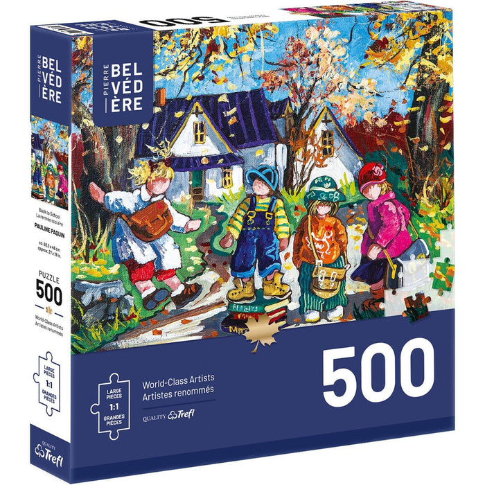 Trefl - Paquin - Back To School (500-Piece Puzzle) - Limolin 