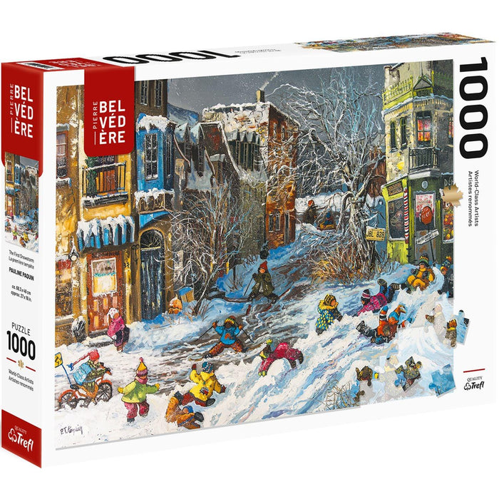 Trefl - Paquin - The First Snowstorm (1000-Piece Puzzle) - Limolin 