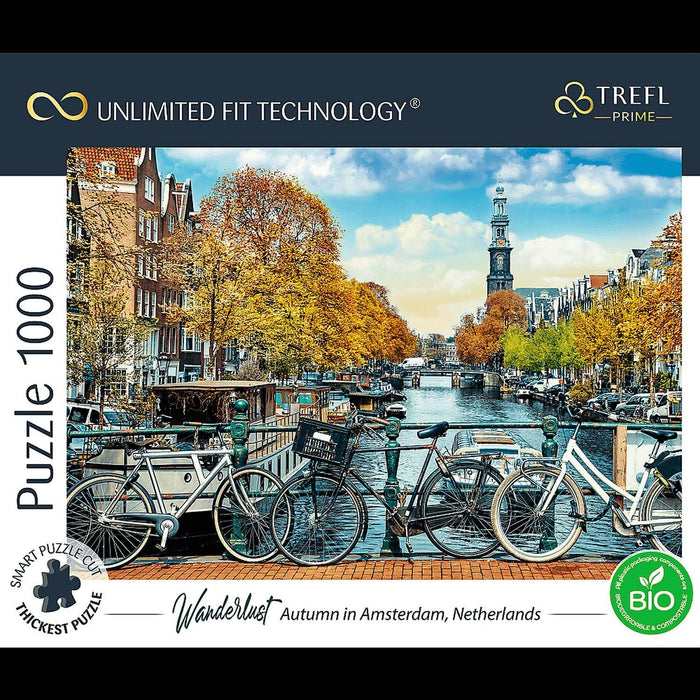 Trefl - Utf - Autumnin Amsterdam Netherlands (1000-Piece Puzzle) - Limolin 