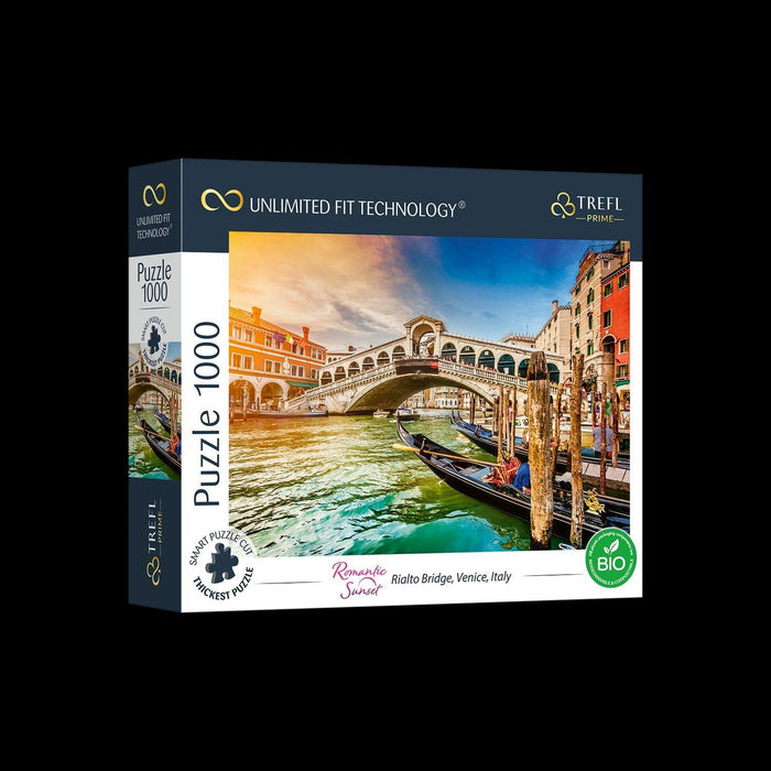 Trefl - Utf - Rialto Bridge Venice Italy (1000-Piece Puzzle) - Limolin 