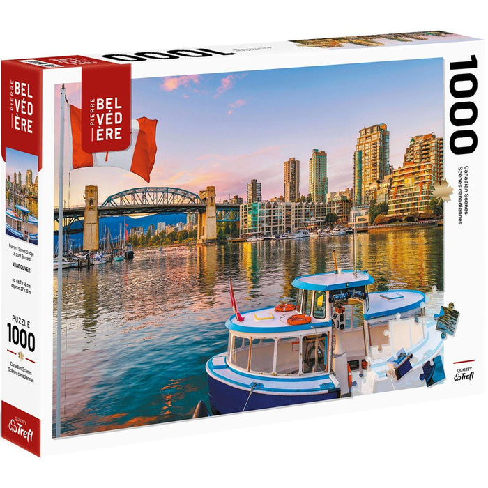 Trefl - Vancouver Burrard Bridge (1000-Piece Puzzle) - Limolin 