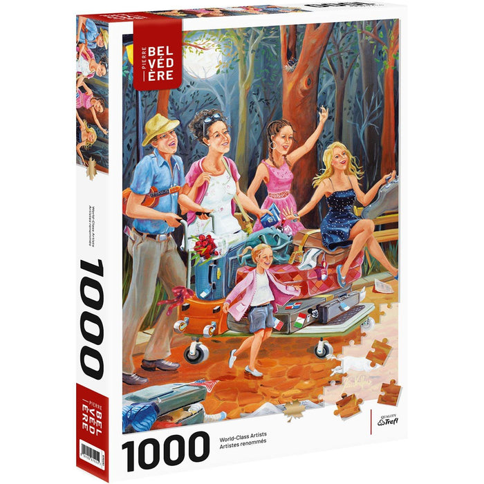 Trefl - Veilleux - Traveling (350-Piece Puzzle) - Limolin 